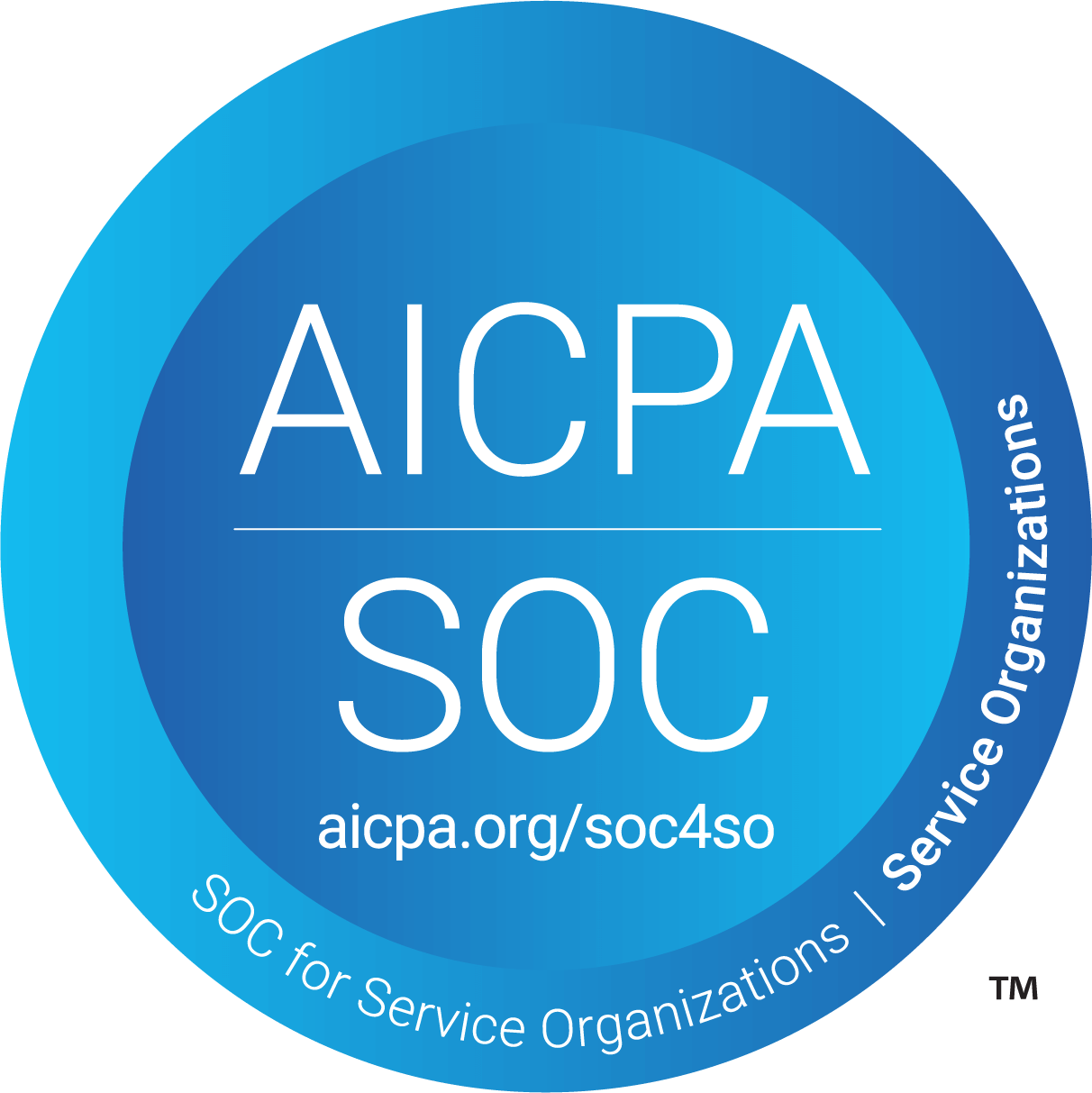 AICPA Service Organization Control (SOC) 2 Type II badge